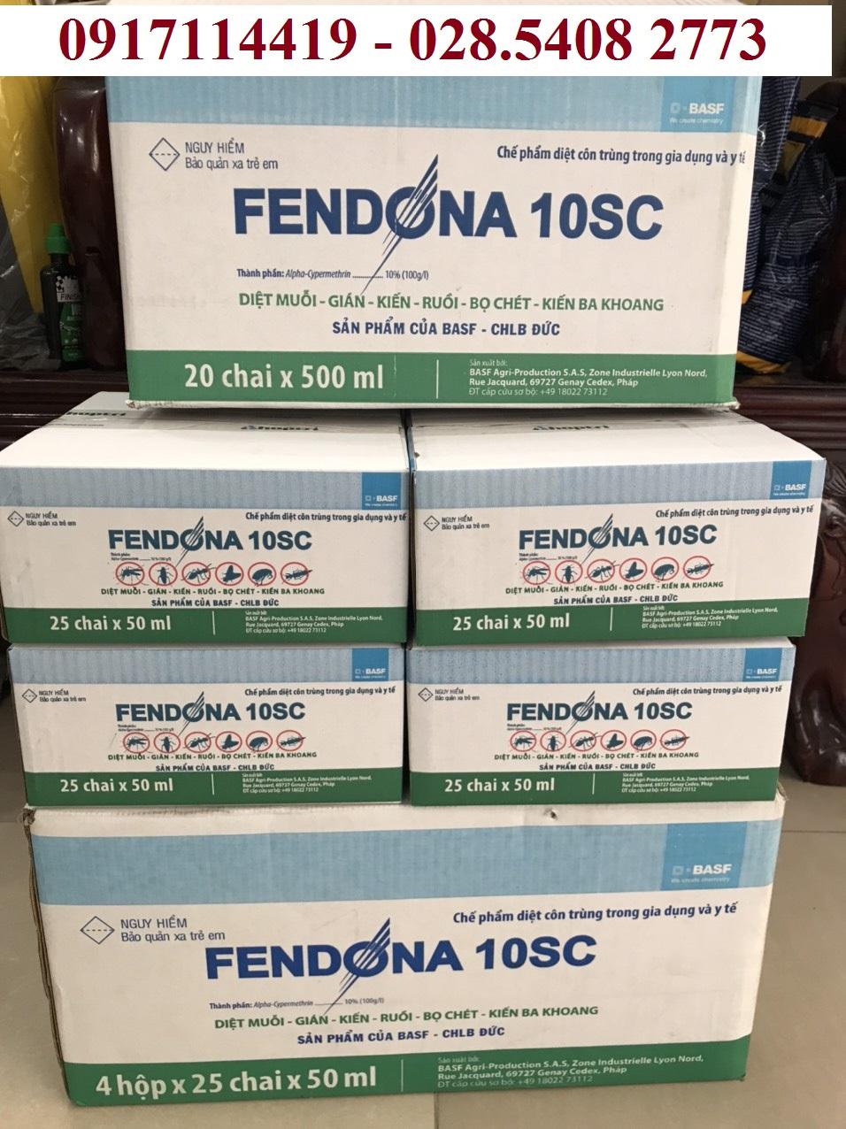Combo 10 chai Fendona 10sc loại 50ml ( diệt côn trùng nhà yến ) chỉ 999.000 đ/10 chai